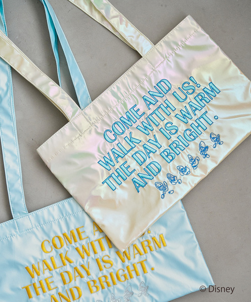 LE TALON(ルタロン)の「ヤングオイスター / rectangle トートバッグ(トートバッグ・レディース・イエロー/サックスブルー/シルバー・FREE)」の22枚目の写真