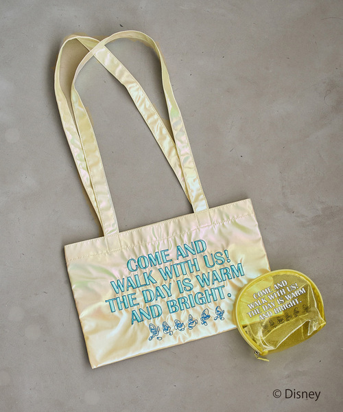 LE TALON(ルタロン)の「ヤングオイスター / rectangle トートバッグ(トートバッグ・レディース・イエロー/サックスブルー/シルバー・FREE)」の21枚目の写真