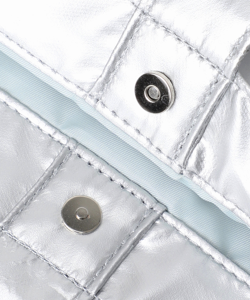 LE TALON(ルタロン)の「ヤングオイスター / rectangle トートバッグ(トートバッグ・レディース・イエロー/サックスブルー/シルバー・FREE)」の11枚目の写真