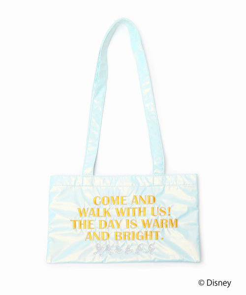 LE TALON(ルタロン)の「ヤングオイスター / rectangle トートバッグ(トートバッグ・レディース・イエロー/サックスブルー/シルバー・FREE)」の6枚目の写真