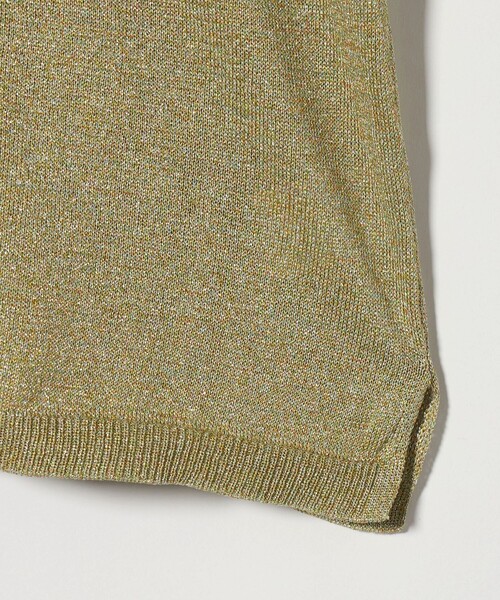 セール】＜WANDERUNG × Steven Alan＞GLLITER SHORT SLEEVE