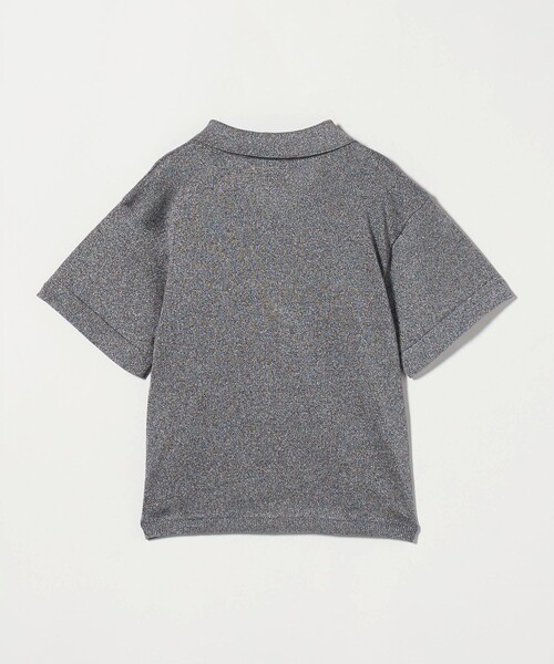 セール】＜WANDERUNG × Steven Alan＞GLLITER SHORT SLEEVE