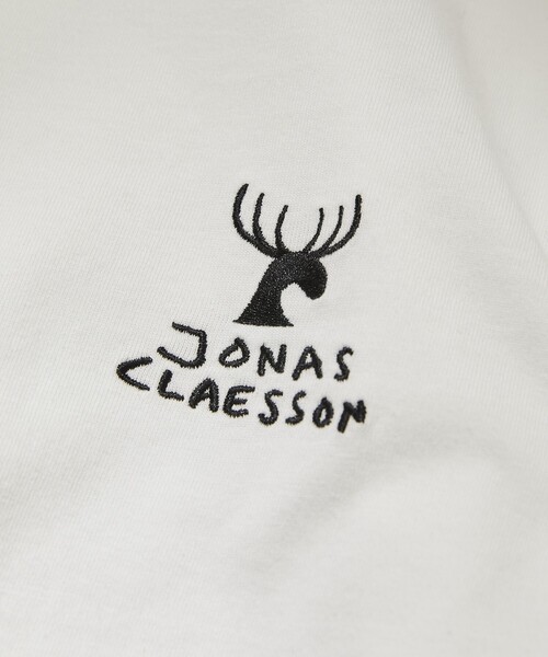 Jonas Claesson（ジョナスクレアッソン）の「JONAS CLAESSON/ジョナス クレアッソン Whale Shark Short Sleeve Tee/ホエールシャーク バックプリント Tシャツ（Tシャツ/カットソー・メンズ・ブラック/ホワイト/ライトグレー・MEDIUM/LARGE）」の7枚目の写真