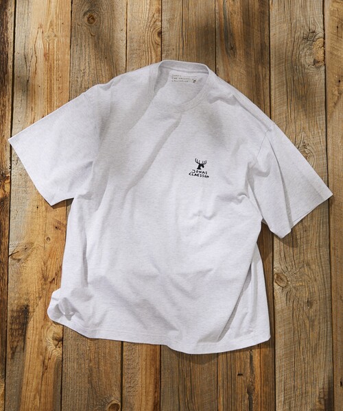 Jonas Claesson（ジョナスクレアッソン）の「JONAS CLAESSON/ジョナス クレアッソン Whale Shark Short Sleeve Tee/ホエールシャーク バックプリント Tシャツ（Tシャツ/カットソー・メンズ・ブラック/ホワイト/ライトグレー・MEDIUM/LARGE）」の12枚目の写真