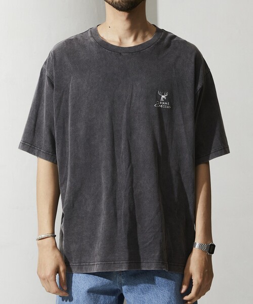 Jonas Claesson（ジョナスクレアッソン）の「JONAS CLAESSON/ジョナス クレアッソン Whale Shark Short Sleeve Tee/ホエールシャーク バックプリント Tシャツ（Tシャツ/カットソー・メンズ・ブラック/ホワイト/ライトグレー・MEDIUM/LARGE）」の18枚目の写真