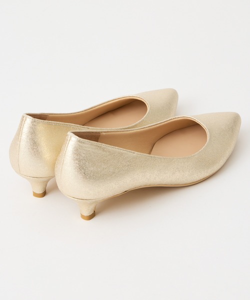AIMER(エメ)の「箔加工ローヒールパンプス(パンプス・レディース・シルバー/ゴールド・MEDIUM/LARGE/SMALL)」の11枚目の写真