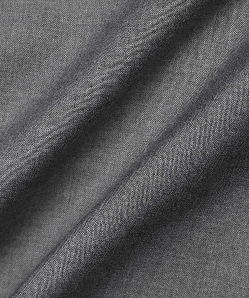 The DUFFER of ST.GEORGE(ザダファーオブセントジョージ)の「WOOL LIKE EASY WIDE SHORTS:ウエストゴム ウールライク イージー バギーショーツ(その他パンツ・メンズ・グレー/ブラック・X-LARGE/LARGE/MEDIUM/SMALL)」の14枚目の写真