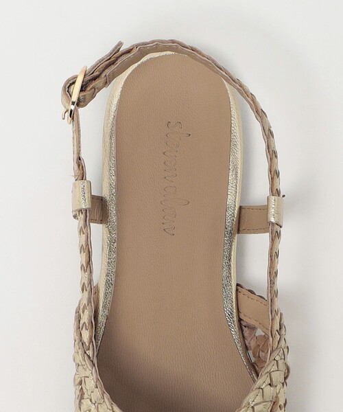 SteveMadden★NETWORK アンクルストラップ付きサンダル メッシュ Steven Alan＞メッシュ アンクル ストラップ サンダル（サンダル