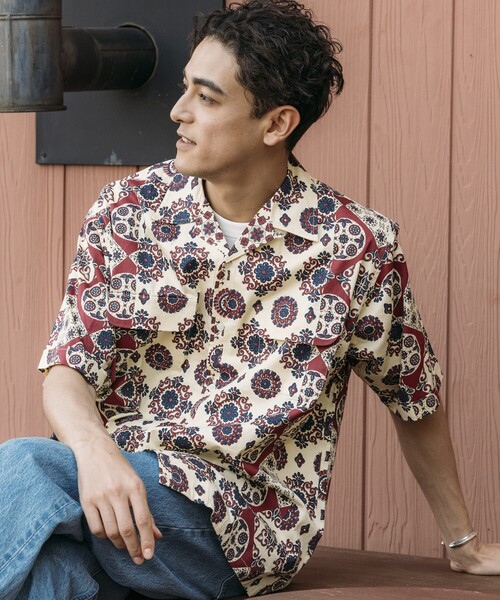 ファッションロイヤリティー　インド インド綿スキッパーシャツ/CRAFT STANDARD BOUTIQUE（クラフト