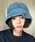 mebole�i���{���j�́uDenim bucket hat�i�n�b�g�j�v�b�u���[