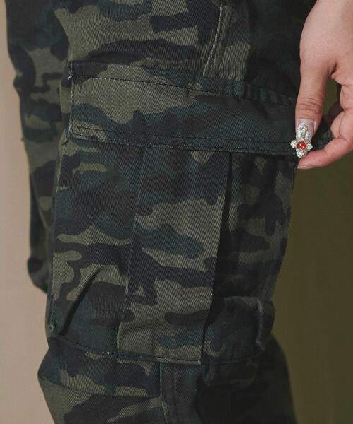 dispark（ディスパーク）の「DISPARK/ニータックカモフラカーゴパンツ（カーゴパンツ・レディース・その他1・FREE）」の5枚目の写真
