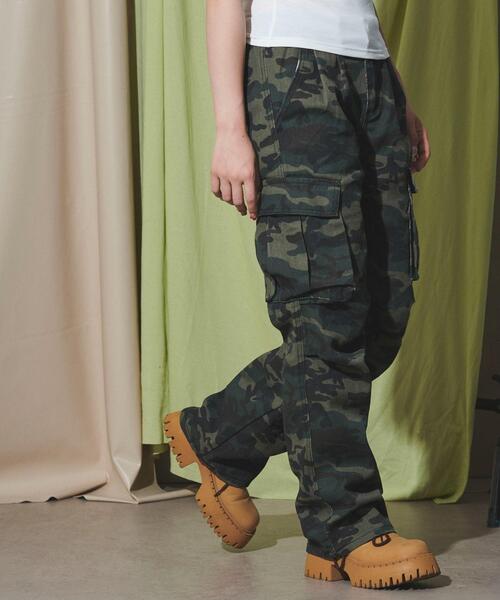 dispark（ディスパーク）の「DISPARK/ニータックカモフラカーゴパンツ（カーゴパンツ・レディース・その他1・FREE）」の10枚目の写真