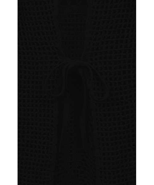 CLANE（クラネ）の「CLANE/クラネ/BACK OPEN CROCHET KNIT TOPS（Tシャツ/カットソー・レディース・アイボリー/ブラック・FREE）」の14枚目の写真