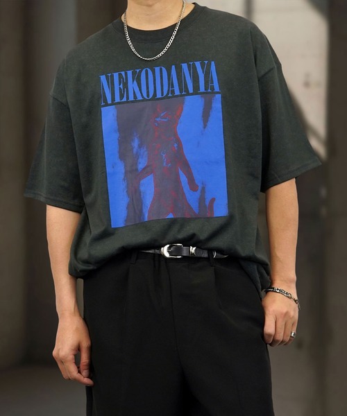 Burner（バーナー）の「【GROOVY STORE】ヴィンテージ風 ワイドTシャツ（Tシャツ/カットソー・メンズ・ブラック/ホワイト/スミクロ/ネイビー系1/ダークネイビー/ブラウン系その他3/ブラック系3/ブラック系1/ライトブラック/ブラウン系その他/ブラウン系その他2/ブラック系4/ブラック系2/ブラック系/ブラック系5/ブラウン系その他4/ネイビー系2/ブラック系6・M/L/LL）」の11枚目の写真