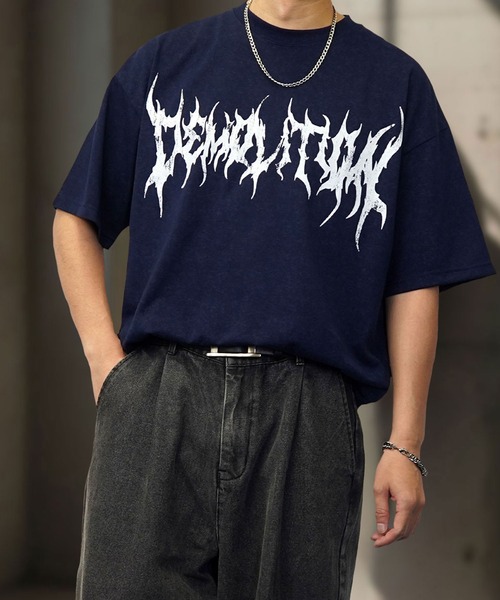 Burner（バーナー）の「【GROOVY STORE】ヴィンテージ風 ワイドTシャツ（Tシャツ/カットソー・メンズ・ブラック/ホワイト/スミクロ/ネイビー系1/ダークネイビー/ブラウン系その他3/ブラック系3/ブラック系1/ライトブラック/ブラウン系その他/ブラウン系その他2/ブラック系4/ブラック系2/ブラック系/ブラック系5/ブラウン系その他4/ネイビー系2/ブラック系6・M/L/LL）」の17枚目の写真