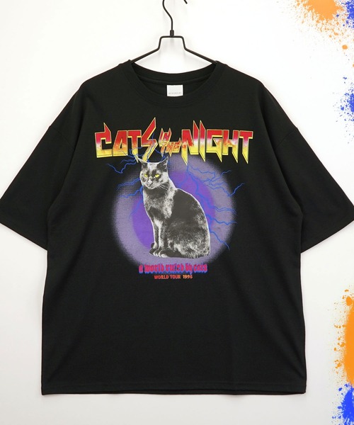 Burner（バーナー）の「【GROOVY STORE】ヴィンテージ風 ワイドTシャツ（Tシャツ/カットソー・メンズ・ブラック/ホワイト/スミクロ/ネイビー系1/ダークネイビー/ブラウン系その他3/ブラック系3/ブラック系1/ライトブラック/ブラウン系その他/ブラウン系その他2/ブラック系4/ブラック系2/ブラック系/ブラック系5/ブラウン系その他4/ネイビー系2/ブラック系6・M/L/LL）」の3枚目の写真
