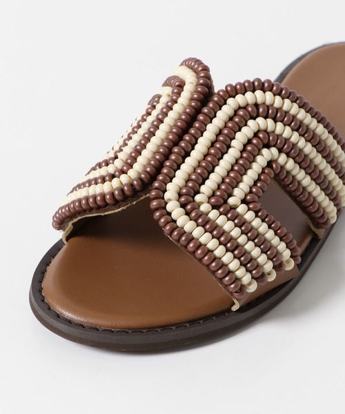 URBAN RESEARCH DOORS（アーバンリサーチドアーズ）の「ビーズサンダル（サンダル・レディース・ブラウン/ブラック・38/36/37）」の15枚目の写真