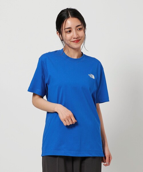 【The North Face】Globe Grid Tシャツ クルーネック 海外限定 THE NORTH FACE tシャツ 「THE FACE」GLOBE GRID コットンT