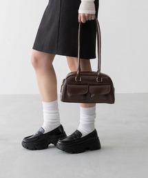 welleg（ウェレッグ）の「アウトポケット ボストンバッグ（ショルダーバッグ）」