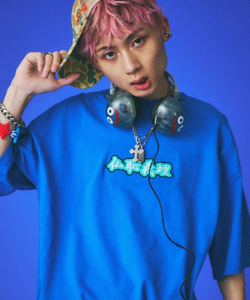 GALFY（ガルフィー）の「【GALFY/ガルフィー】仏恥義理Tee（Tシャツ/カットソー・メンズ・ホワイト/ブルー/ブラック・XL/L）」の14枚目の写真