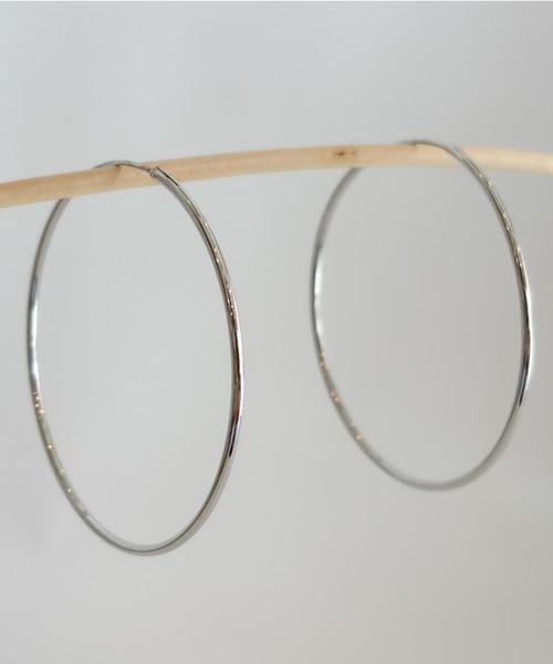 FELN Tokyo（フェルントウキョウ）の「Product pierce No.002（ピアス（両耳用）・レディース・Silver・MEDIUM）」の7枚目の写真