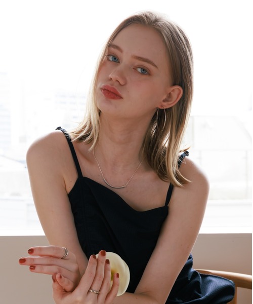 FELN Tokyo（フェルントウキョウ）の「Product pierce No.002（ピアス（両耳用）・レディース・Silver・MEDIUM）」の12枚目の写真