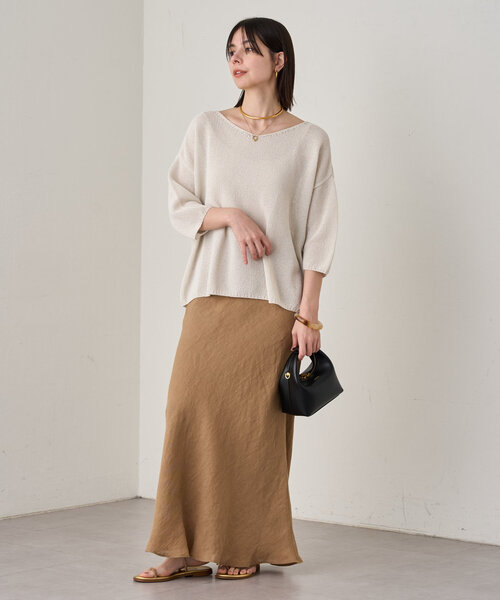 ラウンジドレス　FURカシミヤ2WAYニット FURカシミヤVニット | LOUNGEDRESS(ラウンジドレス)レディース