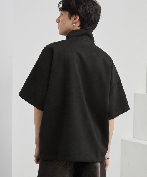 KANGOL/カンゴール 別注 ロゴ ワンポイント刺繍ブラッシュドハーフ