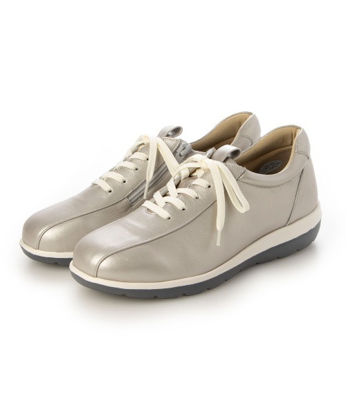 Atelier（アトリエ）の「【3E】軽量デザインスニーカー（スニーカー・レディース・シルバー/ネイビー/ブラック/ホワイト・22cm/22.5cm/23cm/23.5cm/24cm/24.5cm）」の4枚目の写真