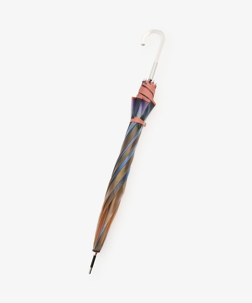 Afternoon Tea(アフタヌーンティー)の「フラワー&スカイクリア長傘 雨傘(長傘・レディース・ピンク・ONE SIZE)」の2枚目の写真