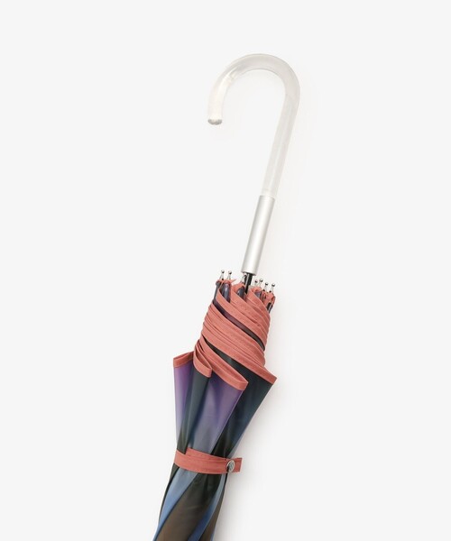 Afternoon Tea(アフタヌーンティー)の「フラワー&スカイクリア長傘 雨傘(長傘・レディース・ピンク・ONE SIZE)」の3枚目の写真