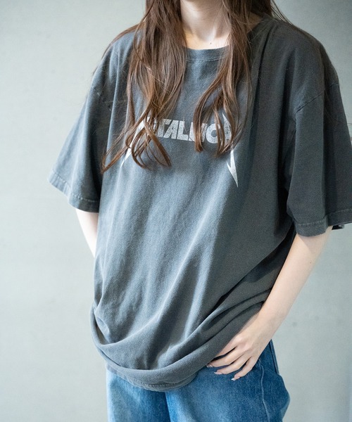 RATTLE TRAP(ラトルトラップ)の「【GOOD ROCK SPEED】プリントTシャツ(METALICA/メタリカ)(Tシャツ/カットソー・メンズ・チャコールグレー・M/L/LL)」の2枚目の写真
