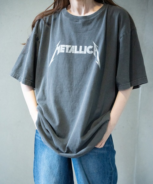 RATTLE TRAP(ラトルトラップ)の「【GOOD ROCK SPEED】プリントTシャツ(METALICA/メタリカ)(Tシャツ/カットソー・メンズ・チャコールグレー・M/L/LL)」の3枚目の写真