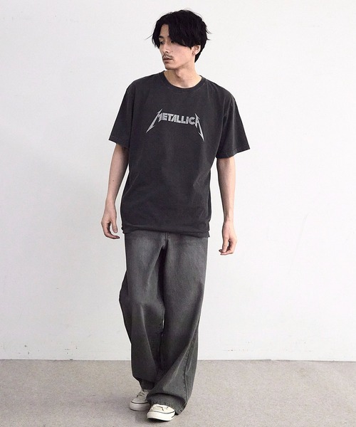 RATTLE TRAP(ラトルトラップ)の「【GOOD ROCK SPEED】プリントTシャツ(METALICA/メタリカ)(Tシャツ/カットソー・メンズ・チャコールグレー・M/L/LL)」の5枚目の写真