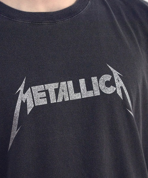 RATTLE TRAP(ラトルトラップ)の「【GOOD ROCK SPEED】プリントTシャツ(METALICA/メタリカ)(Tシャツ/カットソー・メンズ・チャコールグレー・M/L/LL)」の13枚目の写真
