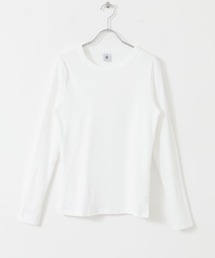 ■プチバトー　レディース　トレーナー　ロングTシャツ　L □プチバトー レディース トレーナー ロングTシャツ L