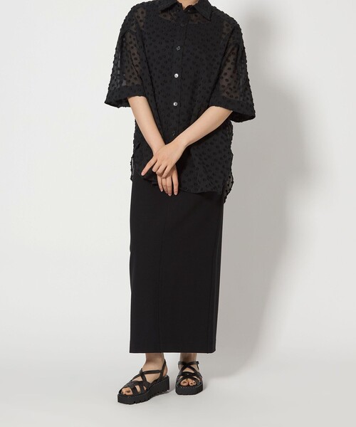 ODETTE E ODILE(オデットエオディール)の「ミックスラインウェッジ サンダル45↑(サンダル・レディース・ブラック/オフホワイト/ロイヤルブルー・22cm/23cm/22.5cm/25cm/24.5cm/24cm/23.5cm)」の7枚目の写真