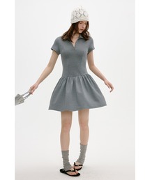 ドローストリング ノースリーブミニワンピース Fano Studios 92979352b_b_02_500.jpg