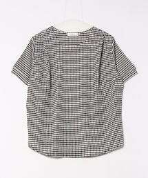 BELLUNA PLUS（ベルーナ）の「サッカー素材チェック柄プルオーバー（Tシャツ/カットソー）」