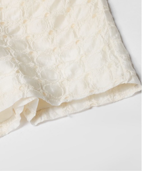 LA POMME petit(ラポミ・プチ)の「Lace Texture Elegant Set up(セットアップ・レディース・ブラック/ピンク/アイボリー・MEDIUM/SMALL/LARGE)」の10枚目の写真