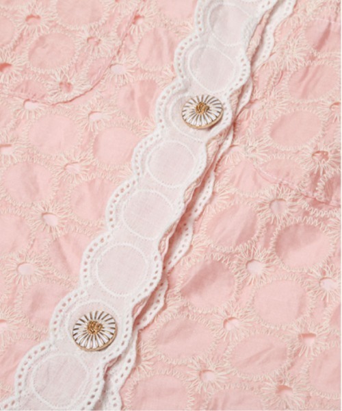 LA POMME petit(ラポミ・プチ)の「Lace Texture Elegant Set up(セットアップ・レディース・ブラック/ピンク/アイボリー・MEDIUM/SMALL/LARGE)」の18枚目の写真