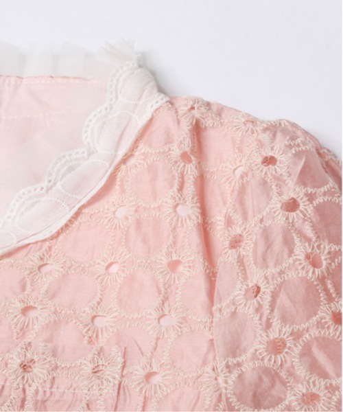 LA POMME petit(ラポミ・プチ)の「Lace Texture Elegant Set up(セットアップ・レディース・ブラック/ピンク/アイボリー・MEDIUM/SMALL/LARGE)」の15枚目の写真