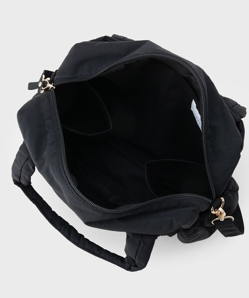 THE SHOP TK （ザ ショップ ティーケー ）の「【10ポケット/2WAY】ワッシャーナイロンバッグ（ハンドバッグ・レディース・ブラック/オリーブ/ナチュラル・00）」の10枚目の写真