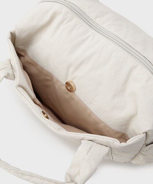 THE SHOP TK （ザ ショップ ティーケー ）の「【10ポケット/2WAY】ワッシャーナイロンバッグ（ハンドバッグ・レディース・ブラック/オリーブ/ナチュラル・00）」の19枚目の写真