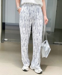 ランダムリブワイドパンツ