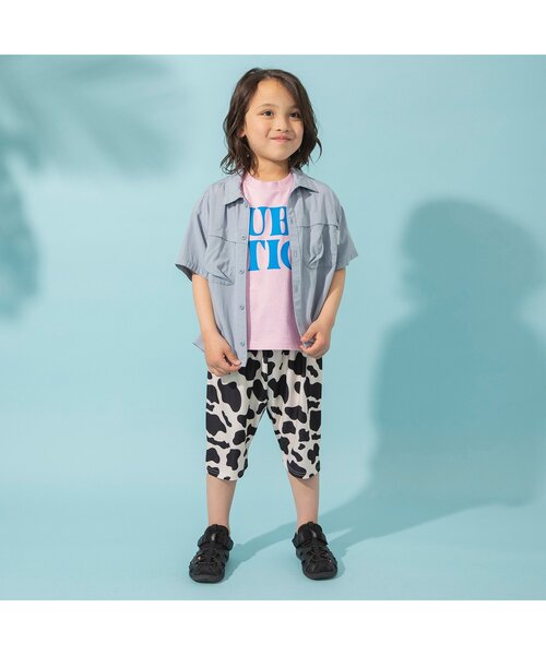 BREEZE（ブリーズ）の「【ジュニア対応】シャーベットシャツ（シャツ/ブラウス・キッズ・ライム/サックスブルー/ライトグレー・120/110/100/140/130/90/80）」の19枚目の写真