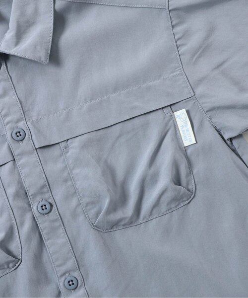 BREEZE（ブリーズ）の「【ジュニア対応】シャーベットシャツ（シャツ/ブラウス・キッズ・ライム/サックスブルー/ライトグレー・120/110/100/140/130/90/80）」の5枚目の写真