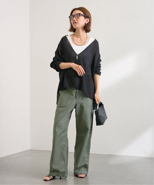 FRAMeWORK バックサテンベイカーパンツ ≪追加≫バックサテンベイカーパンツ2（カーゴパンツ）｜FRAMeWORK