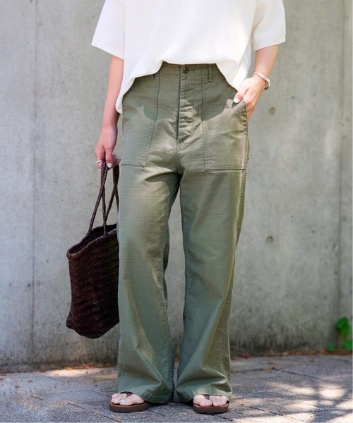 FRAMeWORK バックサテンベイカーパンツ フレームワーク FRAMeWORK ≪追加≫バックサテンベイカーパンツ2