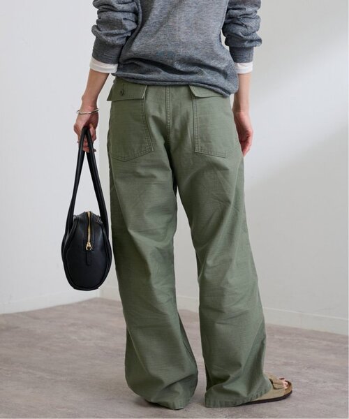 ⭐️新品 【FRAMeWORKムラバックサテンベイカーパンツ】カーキ36 ◆半額‼︎ FRAMeWORK（フレームワーク）の「ムラバックサテンベイカー